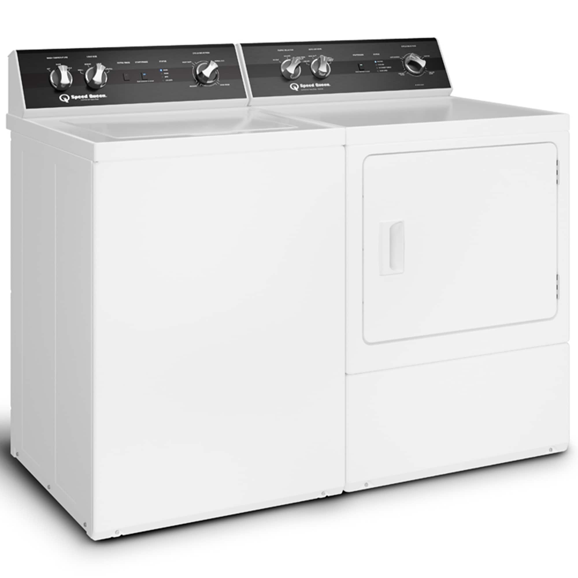 Speed Queen DR3 27 in. 7.0 cu. ft. Gas Dryer with Sensor Dry & Sanitize Cycle - White, , hires
