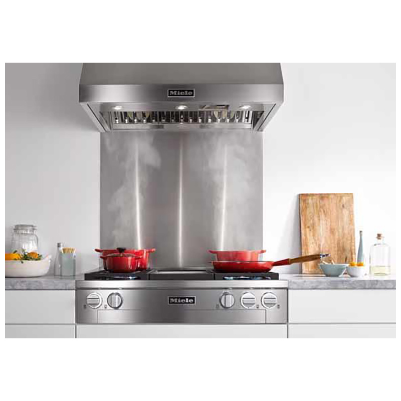 Miele Range Hood Series 36" Canopy Pro Style Range Hood Stainless Steel P.C. Richard & Son