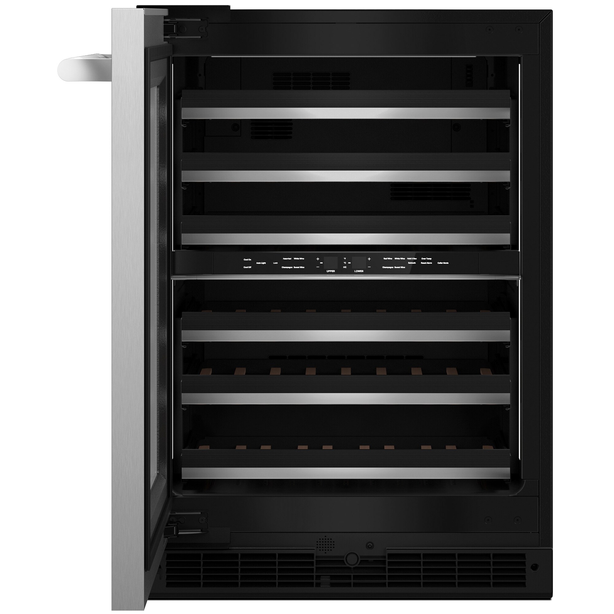 JennAir Rise 24 in. Compact BuiltIn Wine Cooler with 45 Bottle