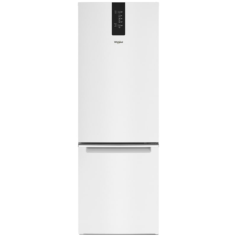 Whirlpool 24 in. 12.9 cu. ft. Counter Depth Garage Ready Bottom Freezer Refrigerator - White, White, hires