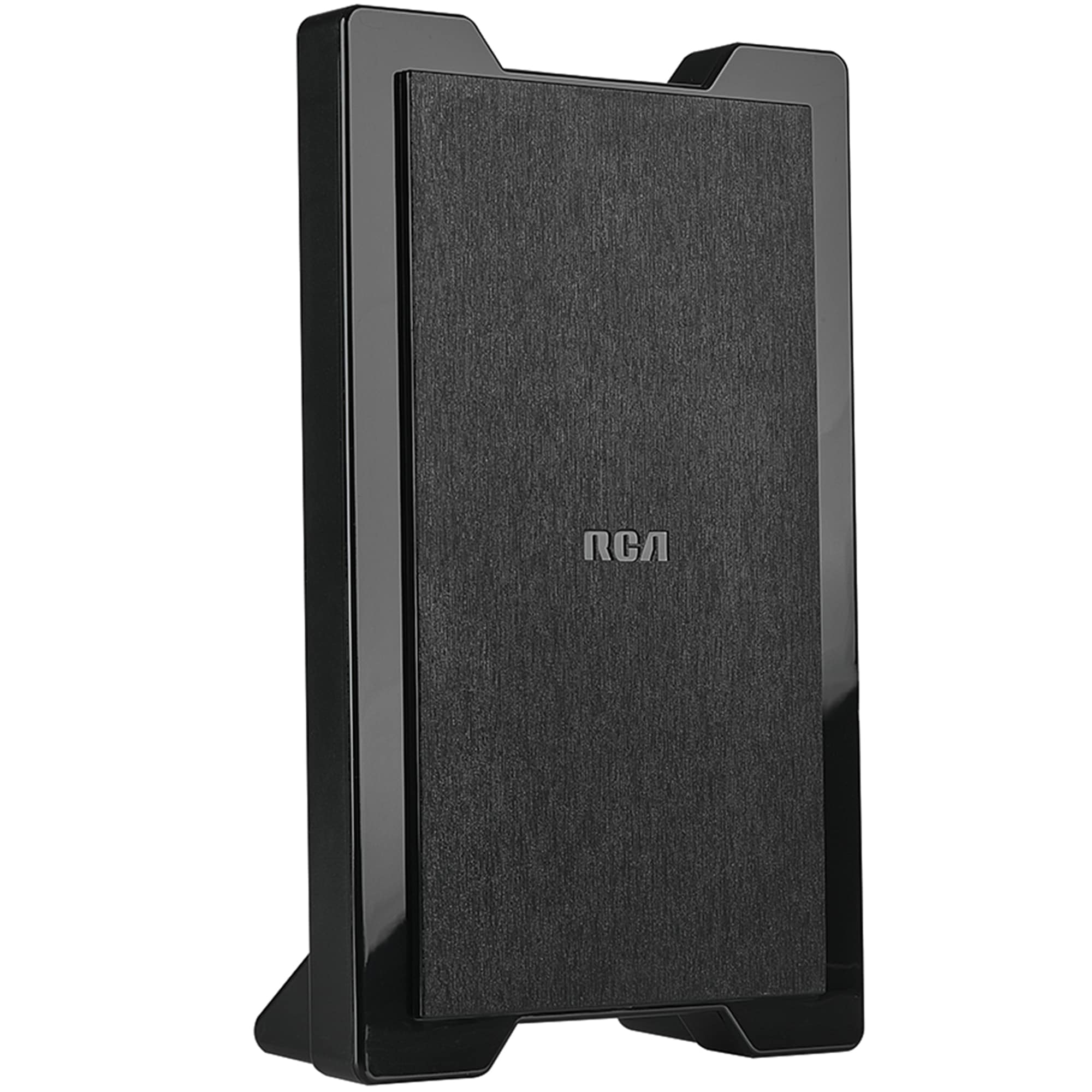 RCA - Amplified Indoor HDTV Antenna - Black, , hires