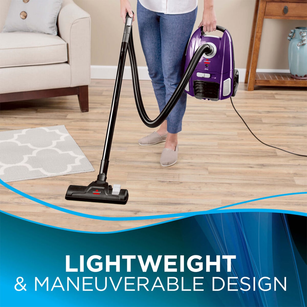 Bissell Zing Canister Vacuum with 2 Additional Tools, , hires