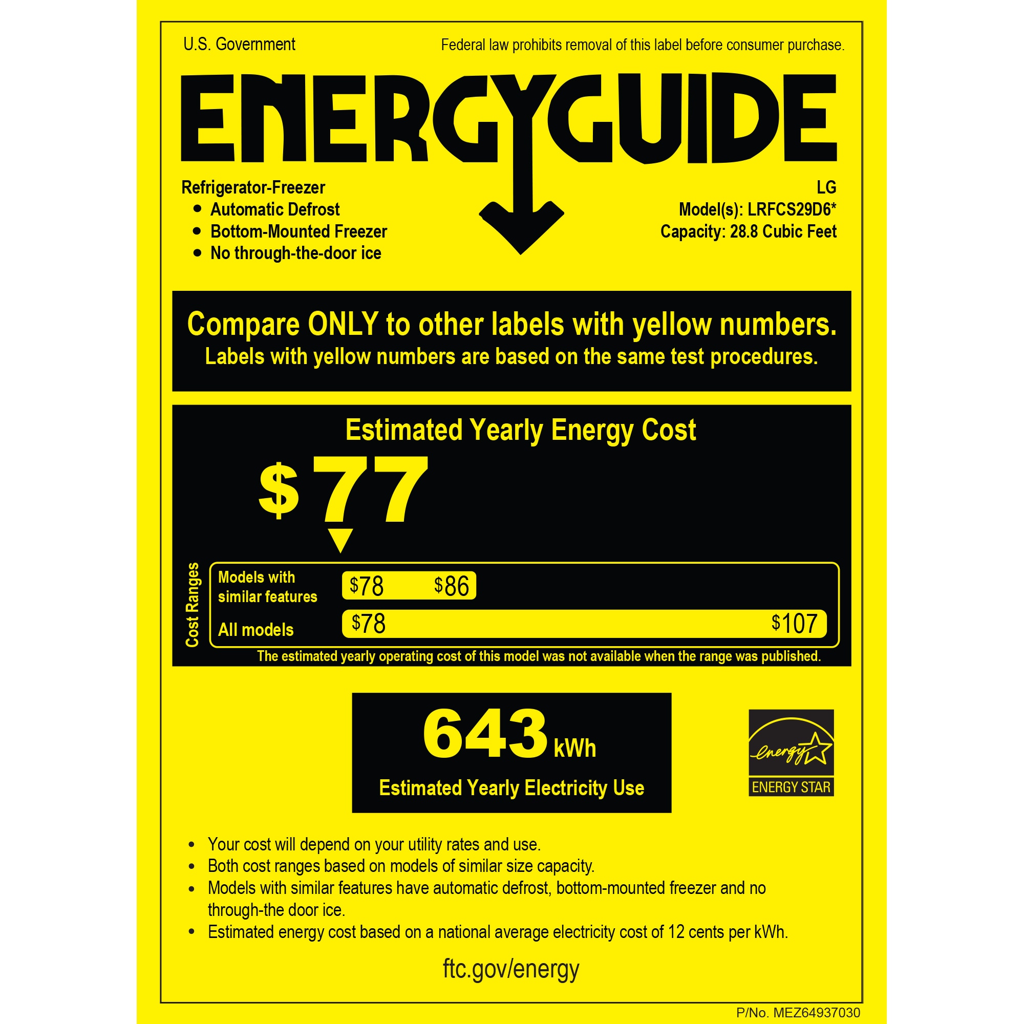 LG 36 in. 28.7 cu. ft. Smart French Door Refrigerator with Ice Maker - Stainless Steel, , hires