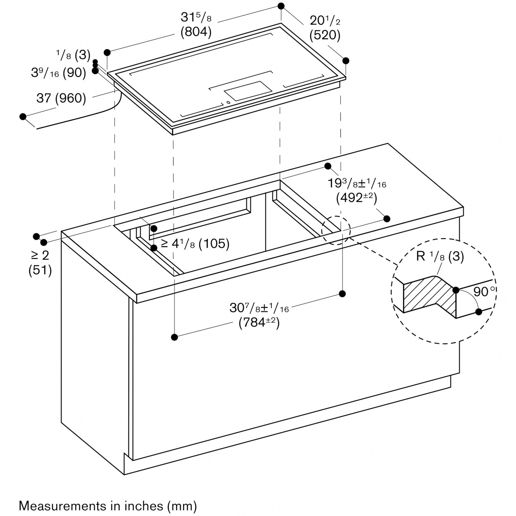 Gaggenau Vario 400 Series 30 in. Single Burner Smart Induction Cooktop with Simmer Burner