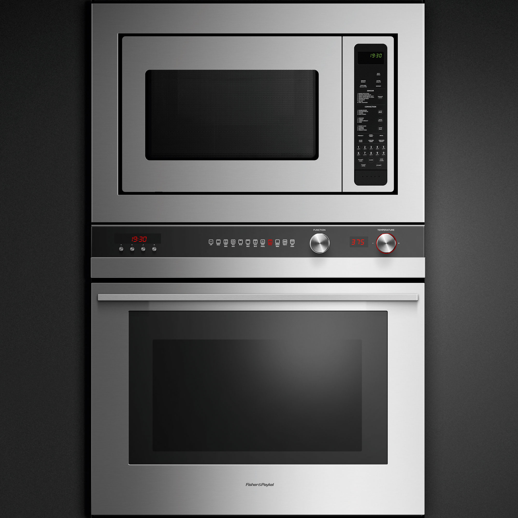 Fisher & Paykel 30" Wall Oven Trim Kit for Wall Ovens Stainless Steel