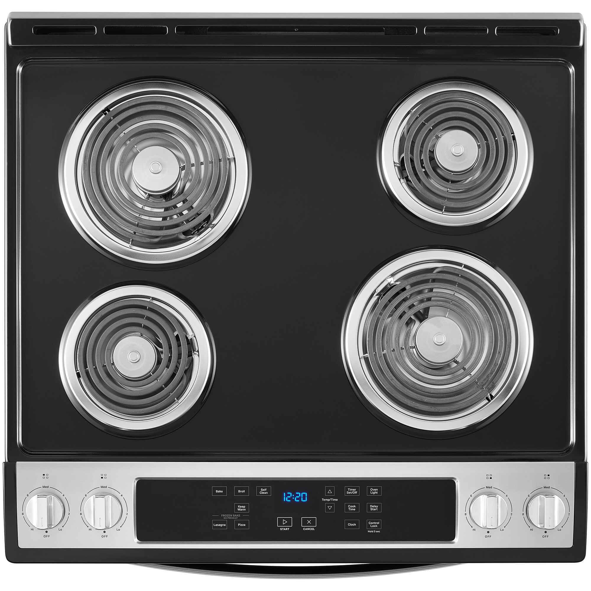 Whirlpool 36" Freestanding Electric Range with 4 Coil Burners, 4.8 Cu