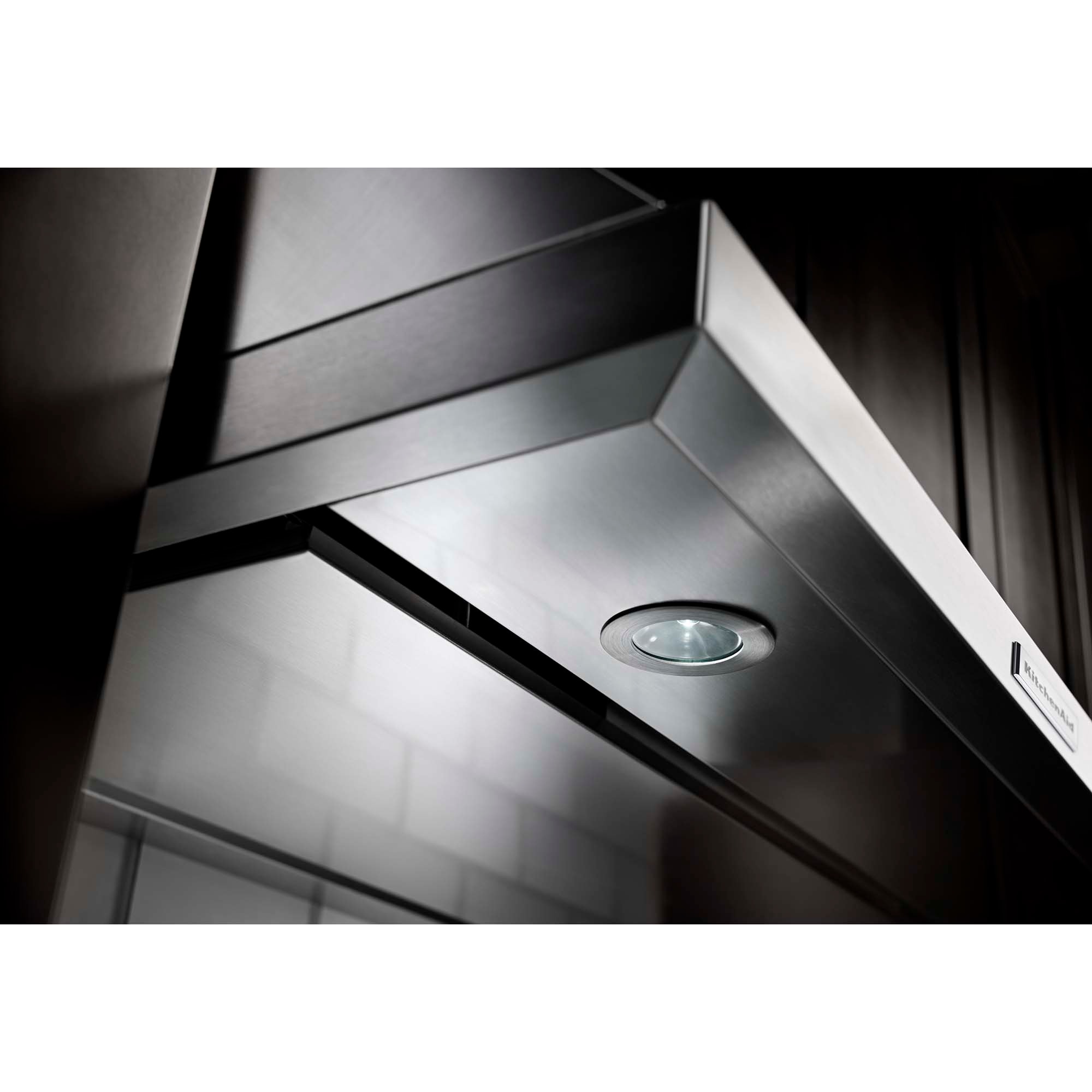 KitchenAid 36 in. Convertible Standard Style Range Hood with 585 CFM, 4 Fan Speeds & 2 LED Lights - Stainless Steel, , hires