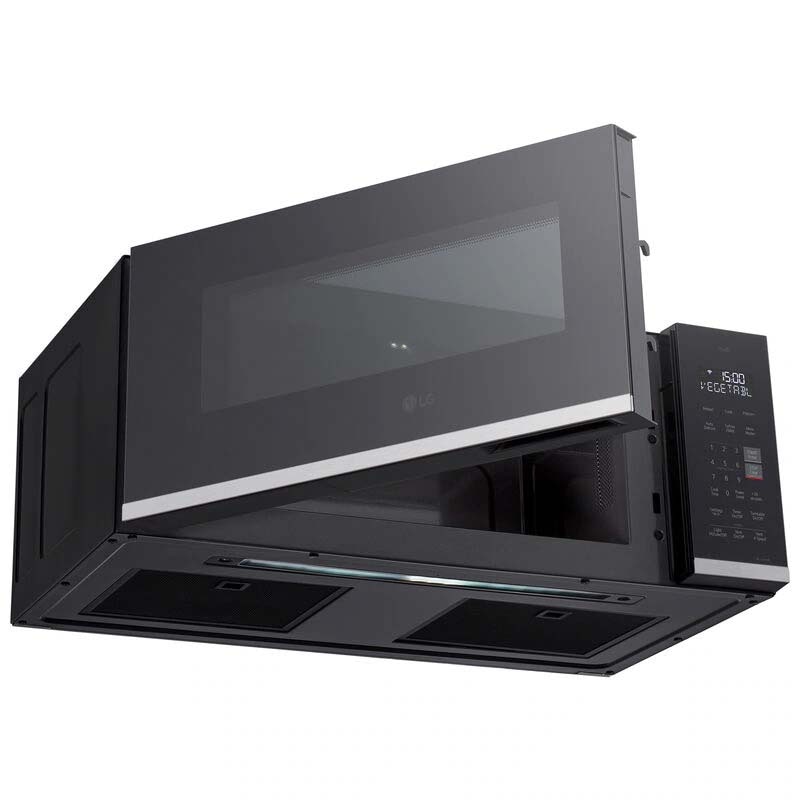 LG 30 in. 1.3 cu. ft. 1000W Low Profile Smart Over-the-Range Microwave with 400 CFM - PrintProof Stainless Steel, , hires