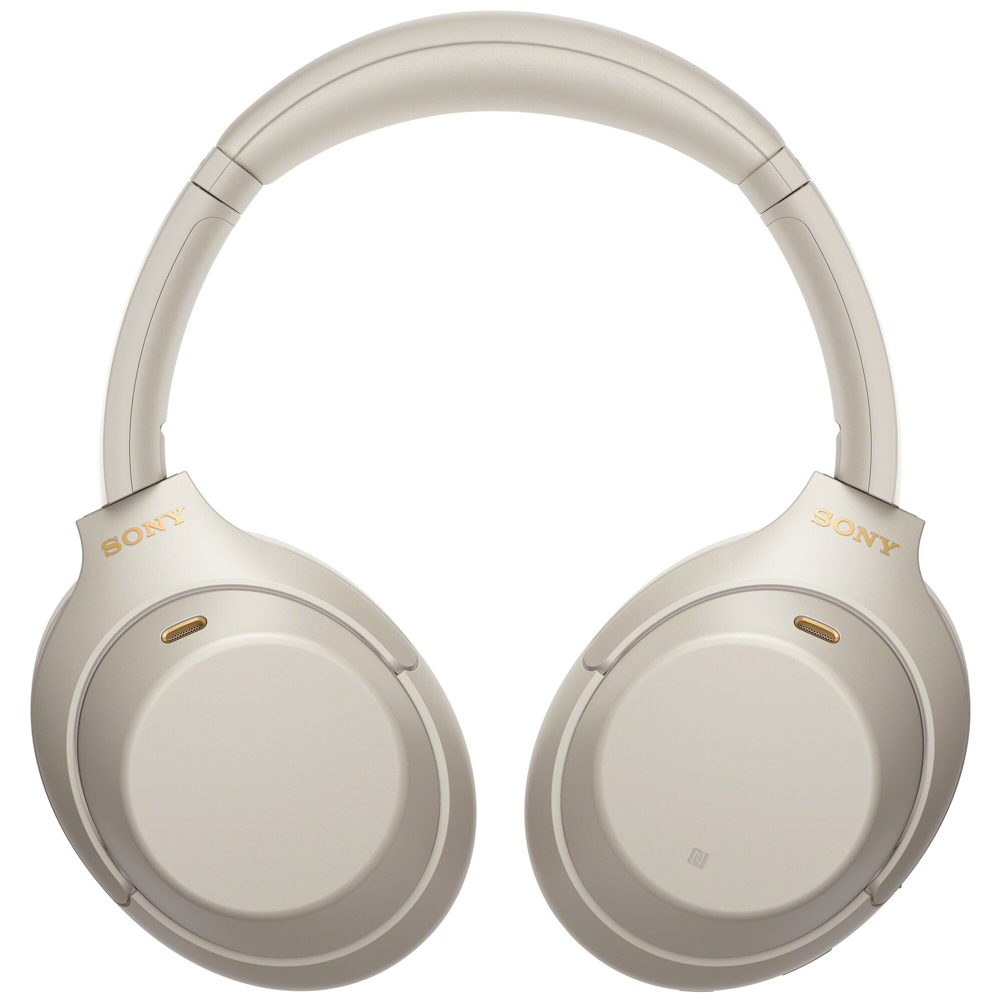 Sony - WH-1000XM4 Wireless Noise-Cancelling Over-the-Ear Headphones - Silver, , hires