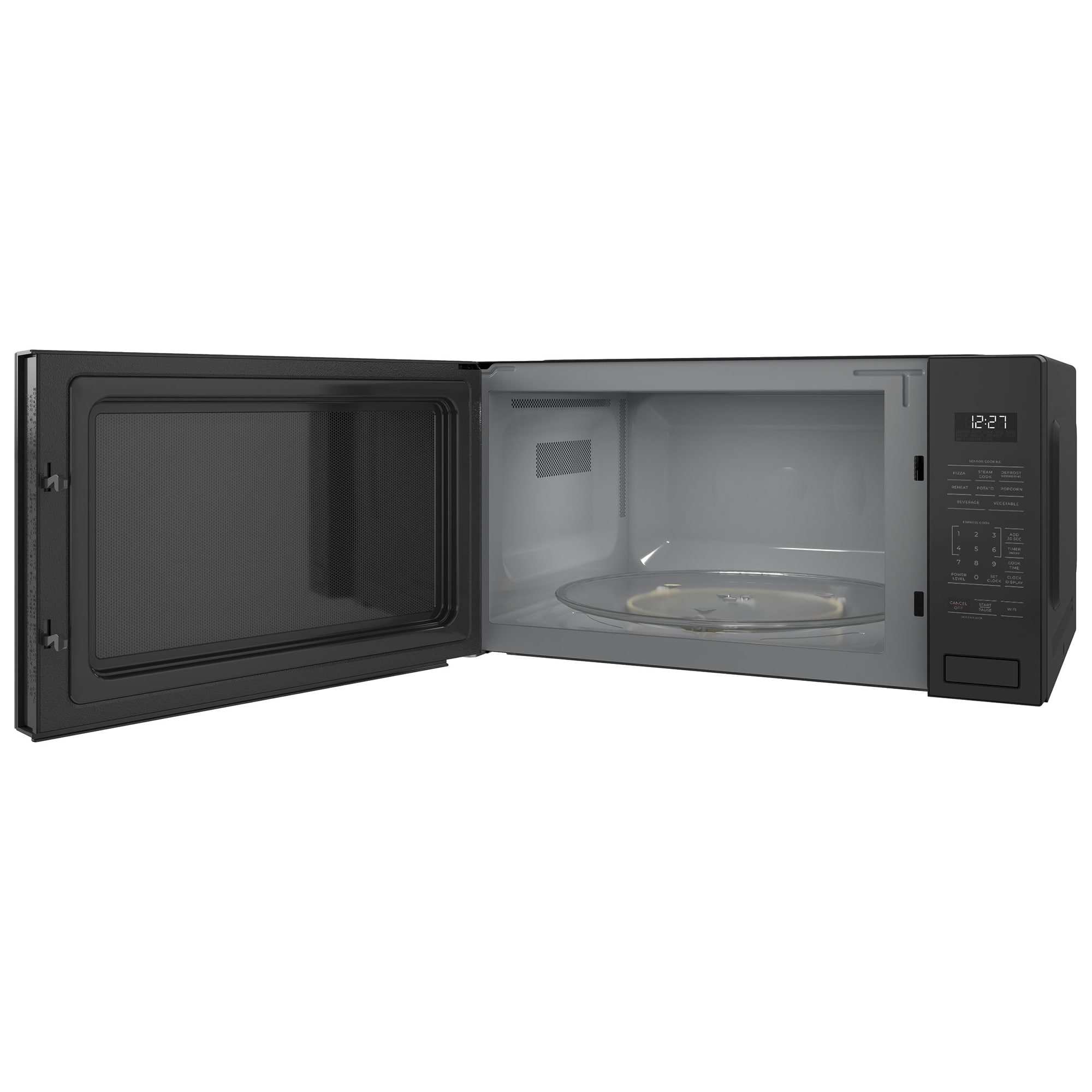 Monogram 24 in. 2.2 cu. ft. 1100W Built-In Microwave with Sensor Cooking - Stainless Steel, , hires