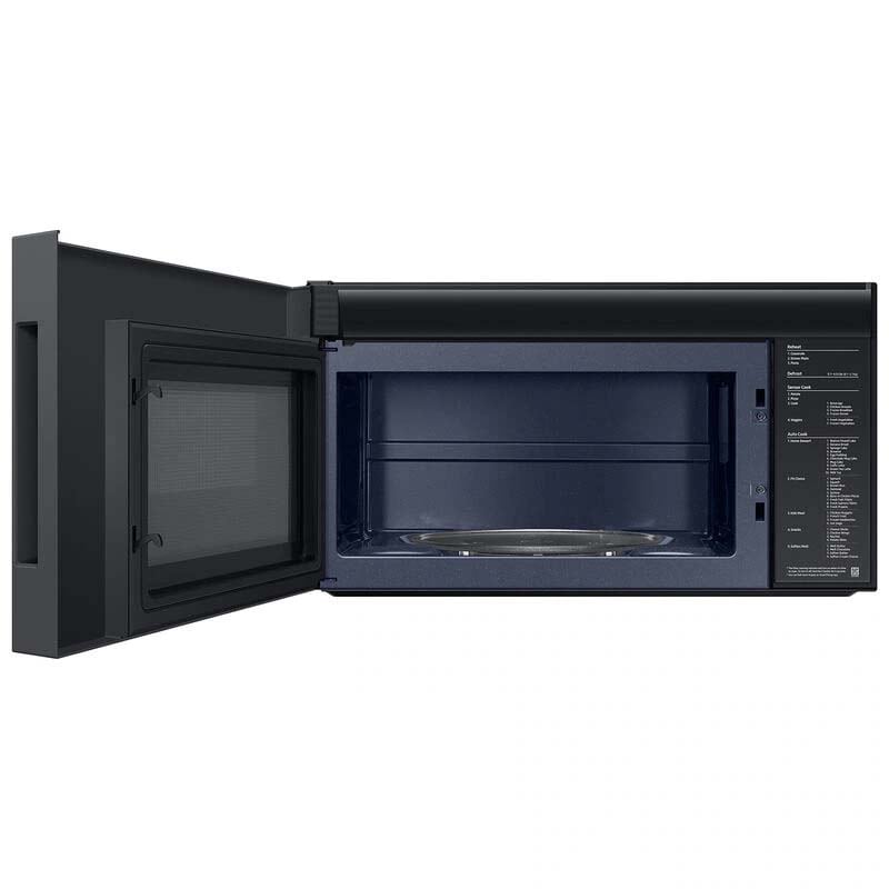 Samsung Bespoke 30 in. 2.1 cu. ft. 1000W Smart Over-the-Range Microwave with 400 CFM & Sensor Cooking - Stainless Steel, Stainless Steel, hires