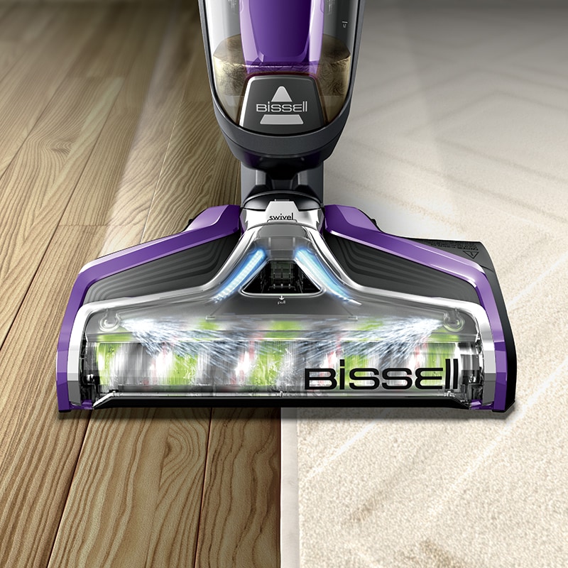 Bissell CrossWave Pet Pro Wet/Dry Multi-Surface Vacuum - Titanium With Grapevine Purple and Sparkle Silver, , hires