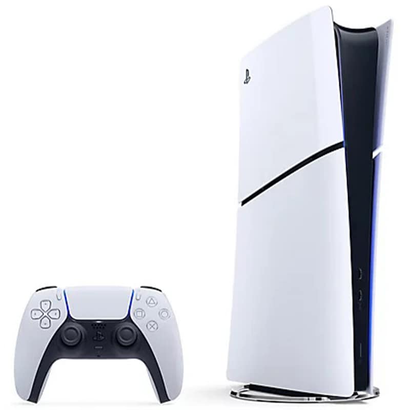 Sony - PlayStation 5 Slim Console Digital Edition (PS5) - White, , hires