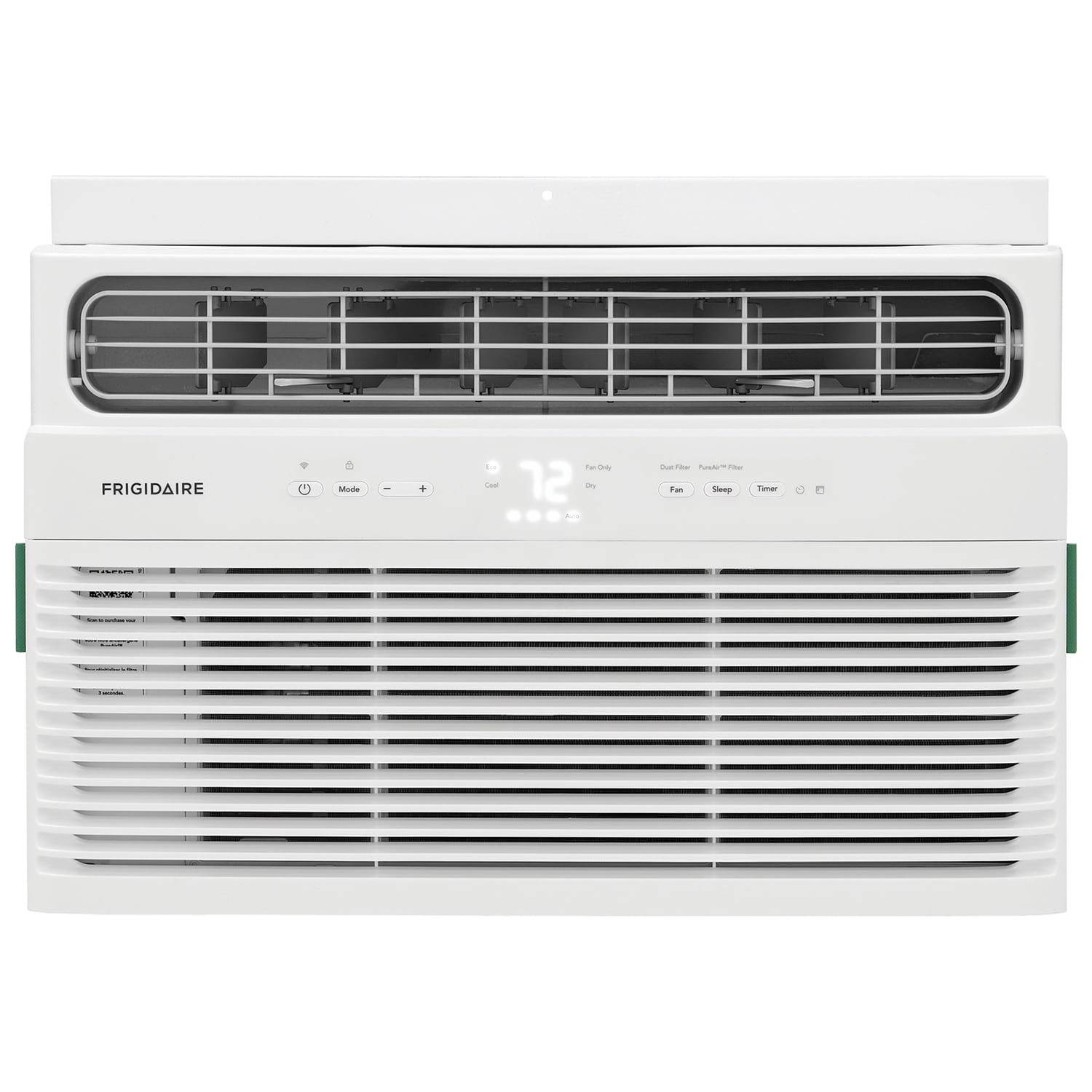 Frigidaire 8,000 BTU 115V Smart Window Air Conditioner with 3 Fan Speeds, Sleep Mode & Remote Control - White, , hires