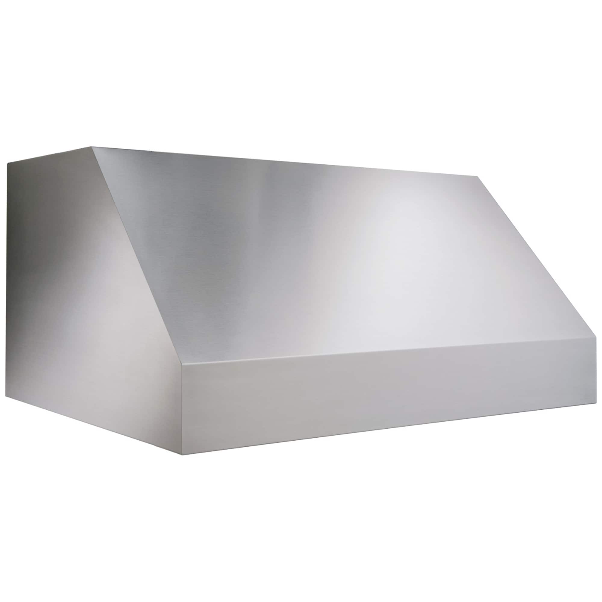 Broan EPD61 Series 42 in. Ducted Standard Style Range Hood with 1290 CFM, 3 Fan Speeds & 2 Halogen Lights - Stainless Steel, , hires