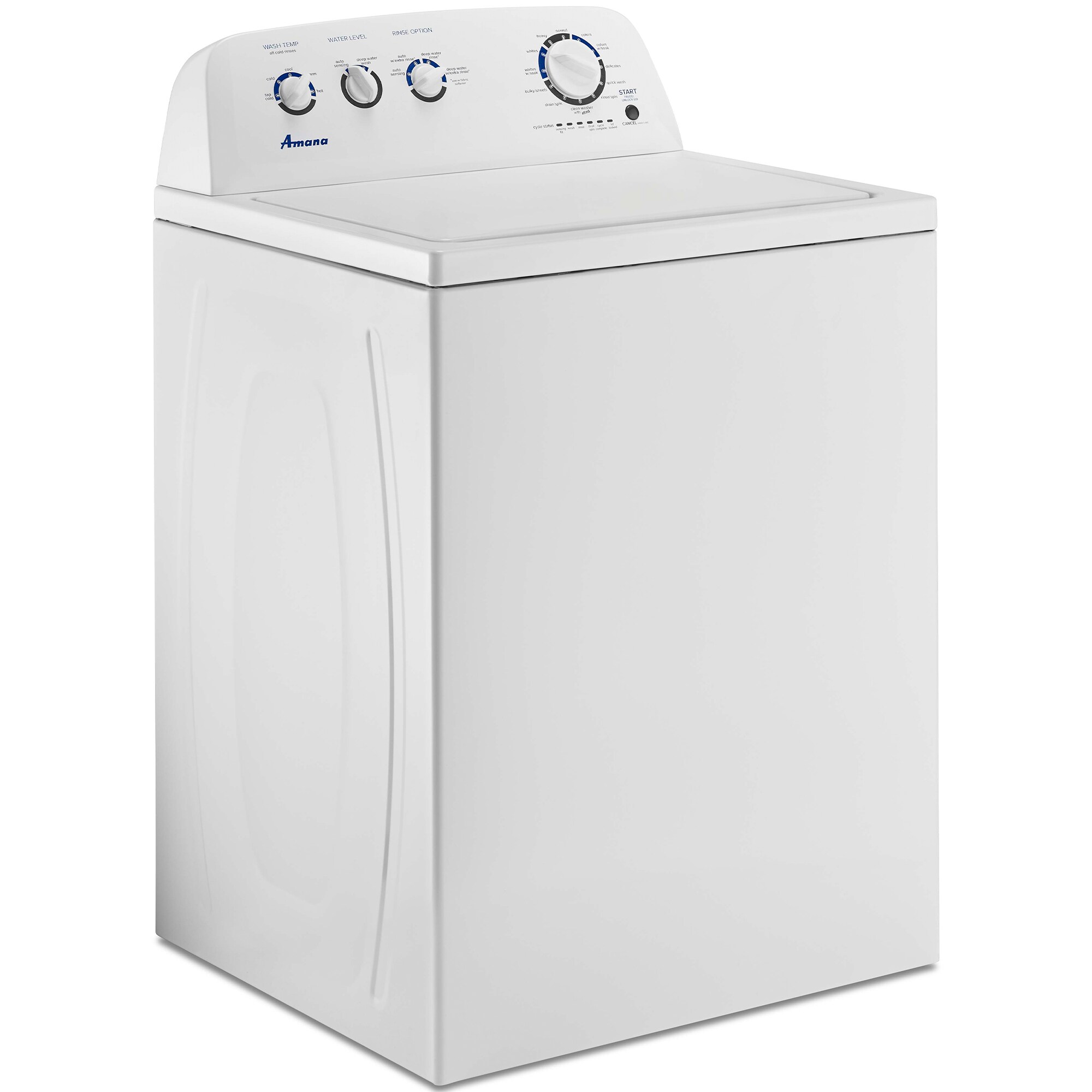 Amana 28 in. 3.8 cu. ft. Top Load Washer with High-Efficiency Agitator - White, , hires