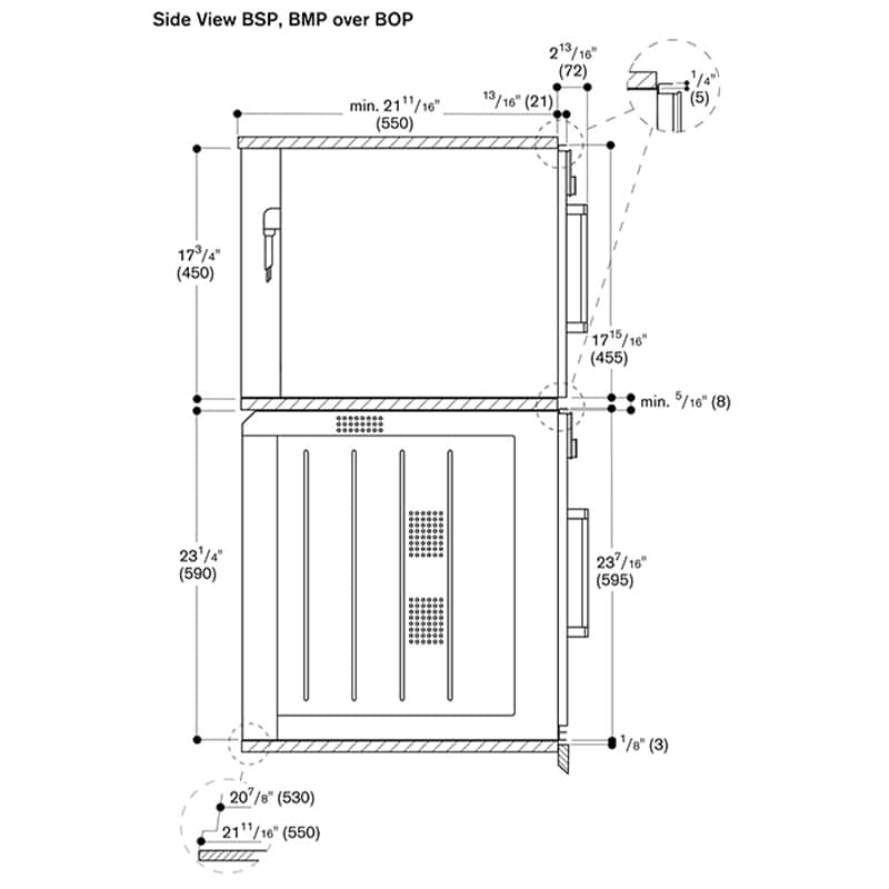 Gaggenau 200 Series 24 in. 1.3 cu. ft. Electric Single Wall Oven with Standard Convection - Stainless Steel, , hires