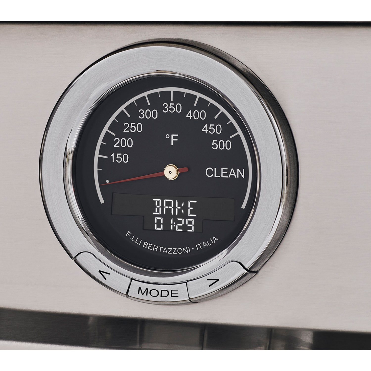 Bertazzoni Professional Series 30 in. 4.6 cu. ft. Air Fry Dual Convection Dual Fuel Range with 4 Sealed Burners - Stainless Steel, , hires