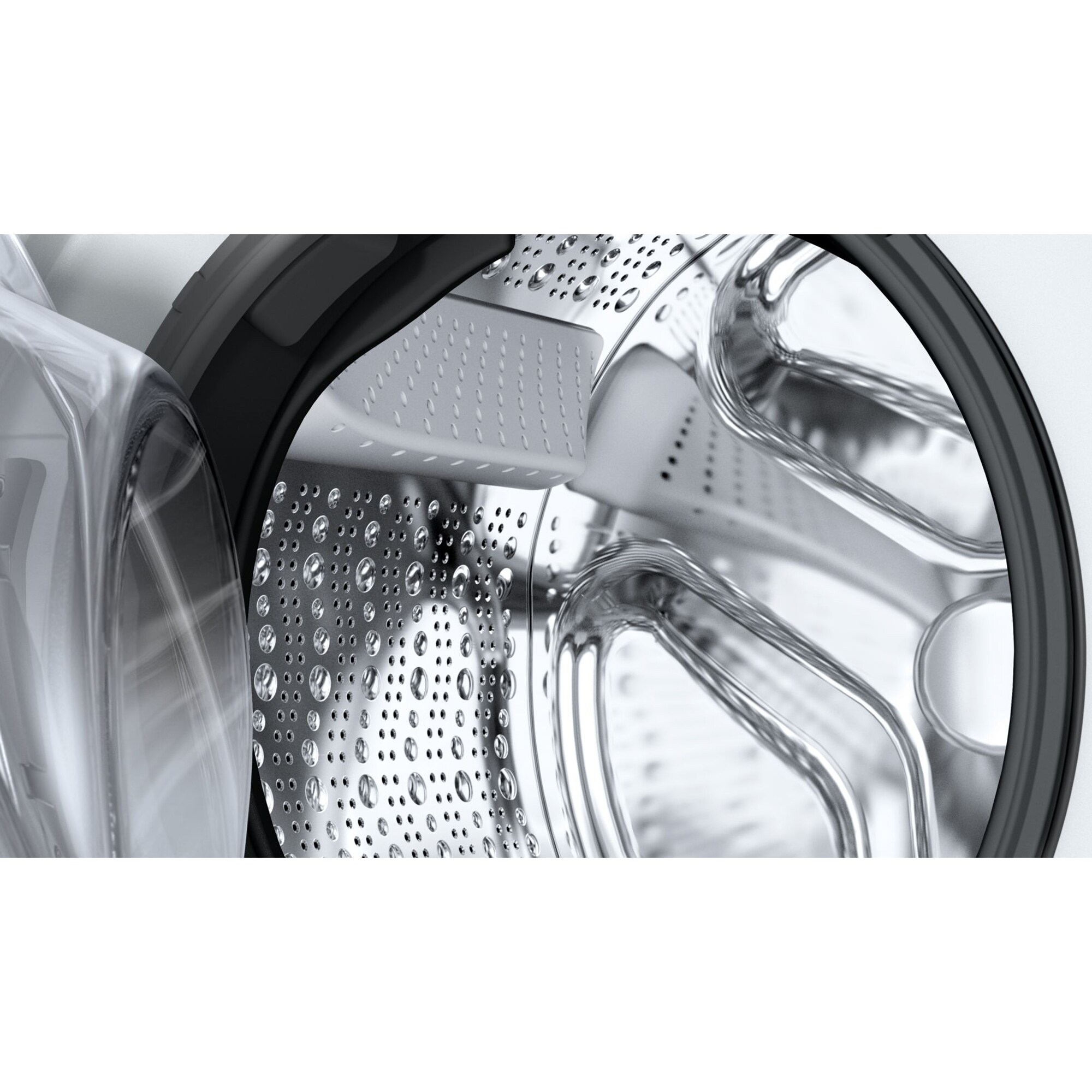 Bosch 500 Series 24 in. 2.4 cu. ft. Smart Stackable Front Load Washer with Sanitize Cycle - White, , hires