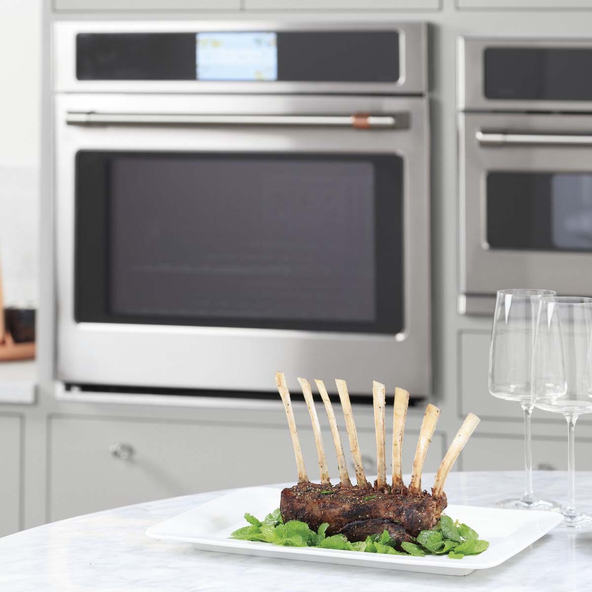 Cafe Professional Series 30 in. 5 cu. ft. Smart Electric Single Wall Oven with True European Convection - Stainless Steel, Stainless Steel, hires