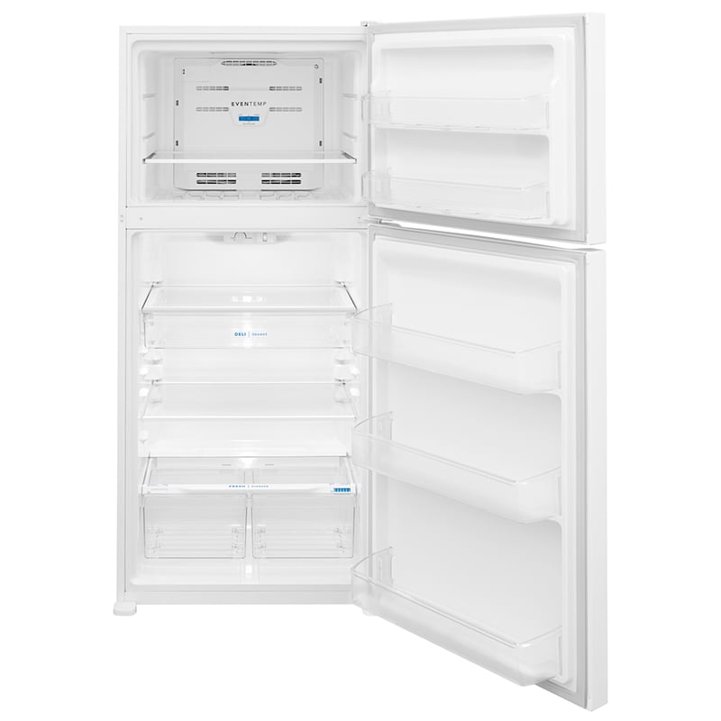 Frigidaire 30 in. 20.0 cu. ft. Top Freezer Refrigerator - White, White, hires