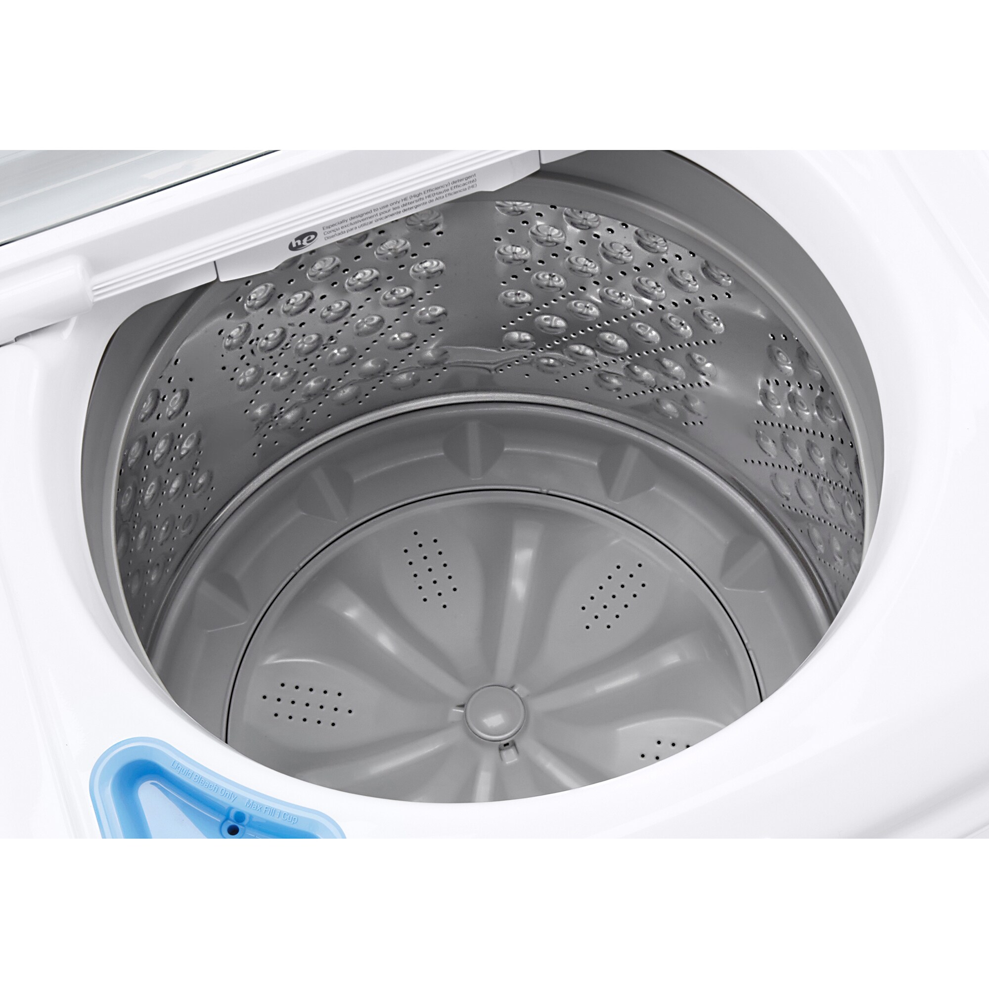 LG 27 in. 4.3 cu. ft. Top Load Washer with True Balance Anti-Vibration System & SlamProof Glass Lid - White, , hires