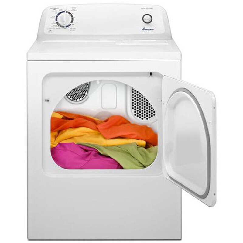 Amana 29 in. 6.5 cu. ft. Gas Dryer with Wrinkle Prevent Option - White, , hires