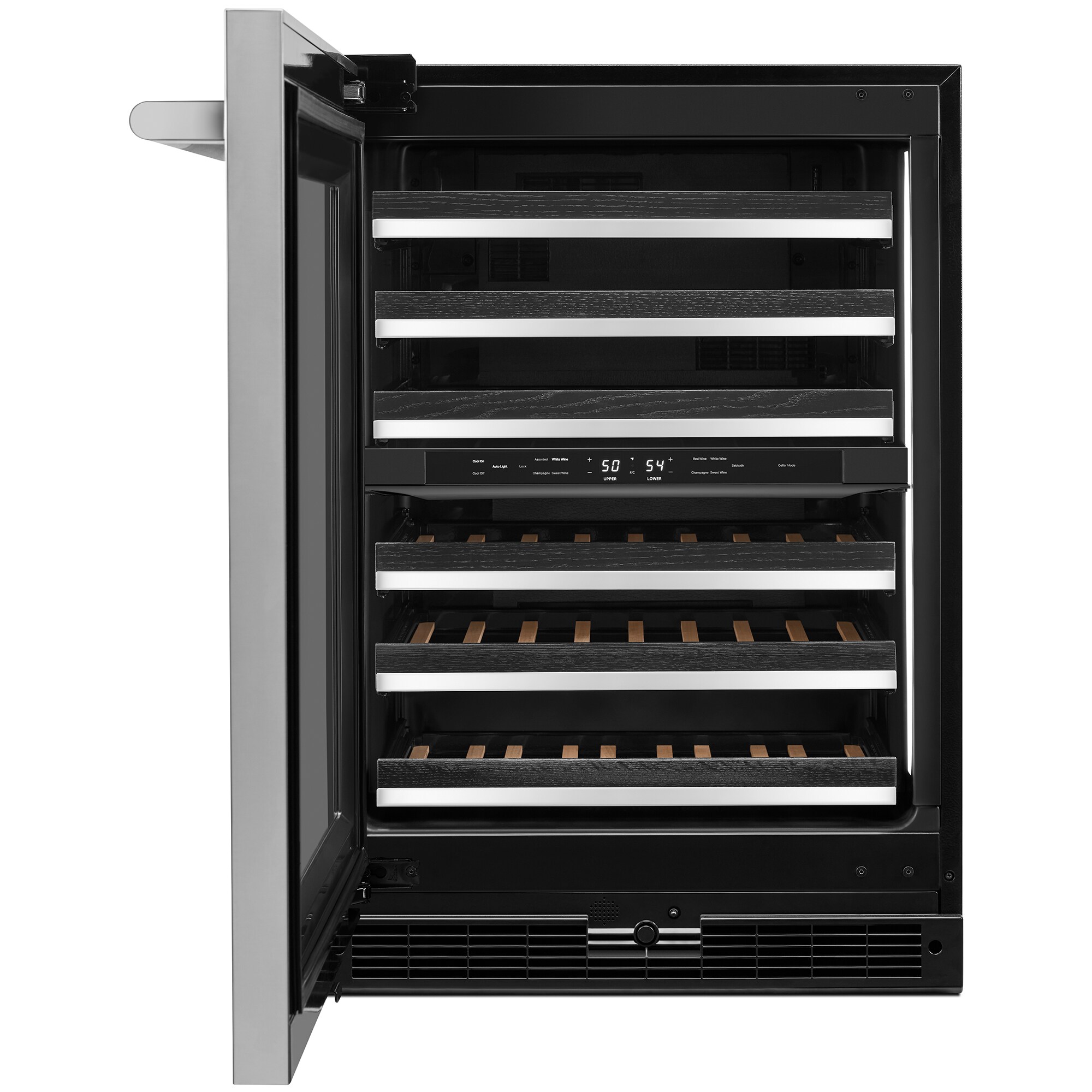JennAir Rise 24 in. Compact BuiltIn Wine Cooler with 45 Bottle
