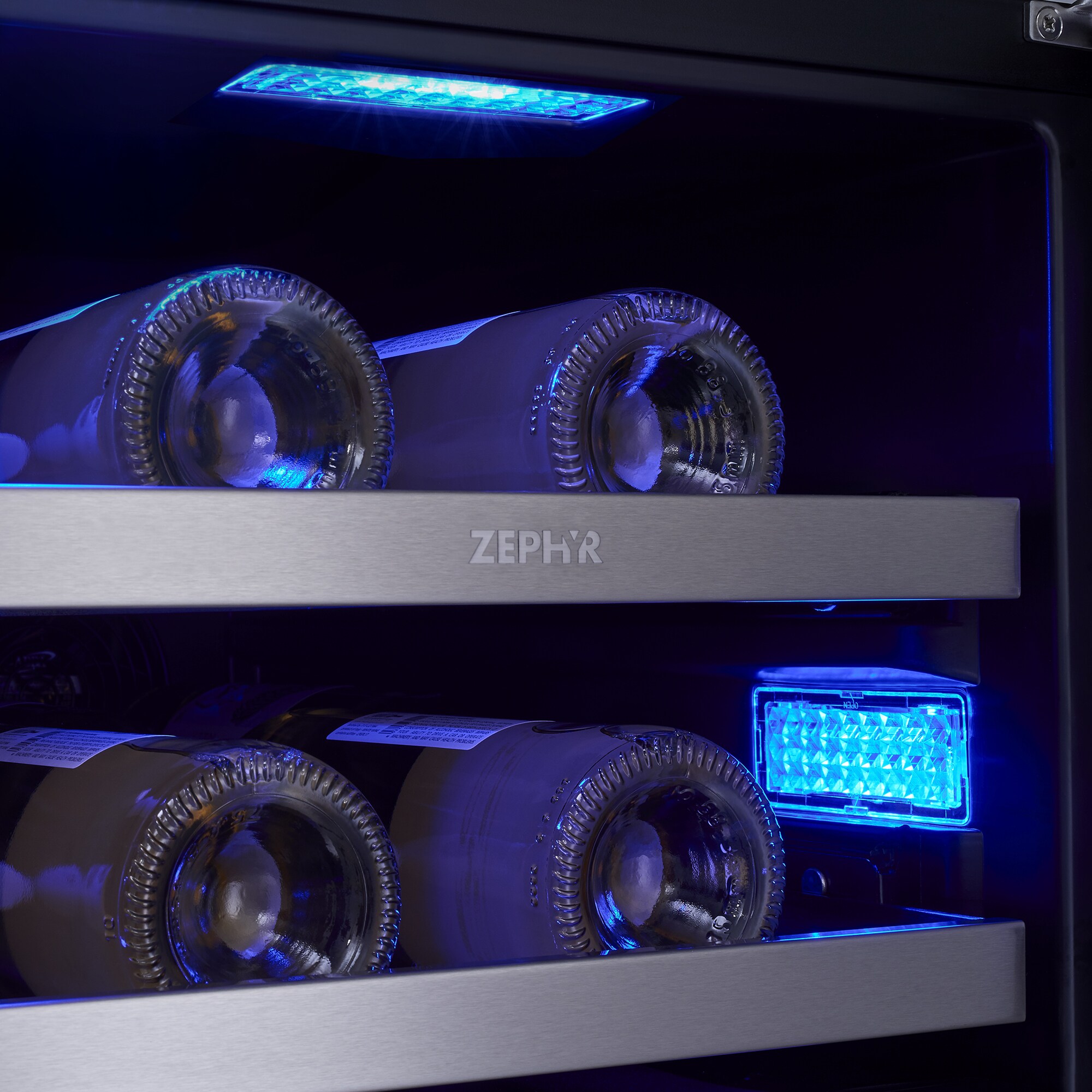 Zephyr Presrv 15 in. Undercounter Wine Cooler with Single Zone & 27
