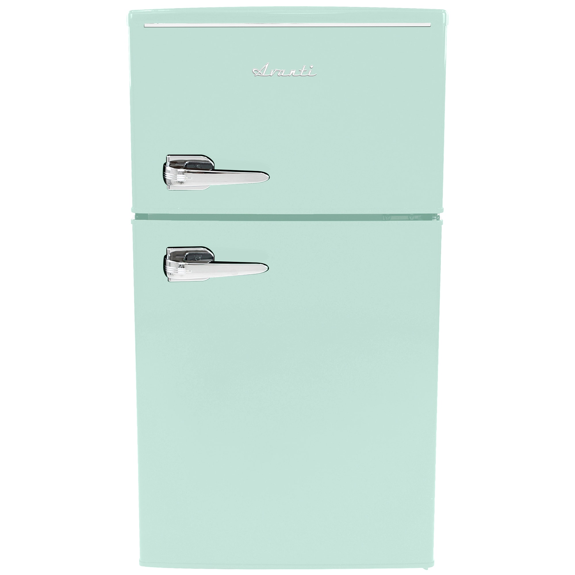 Avanti 18 in. 3 cu. ft. Mini Fridge with Top Freezer - Seafoam Green, Seafoam Green, hires