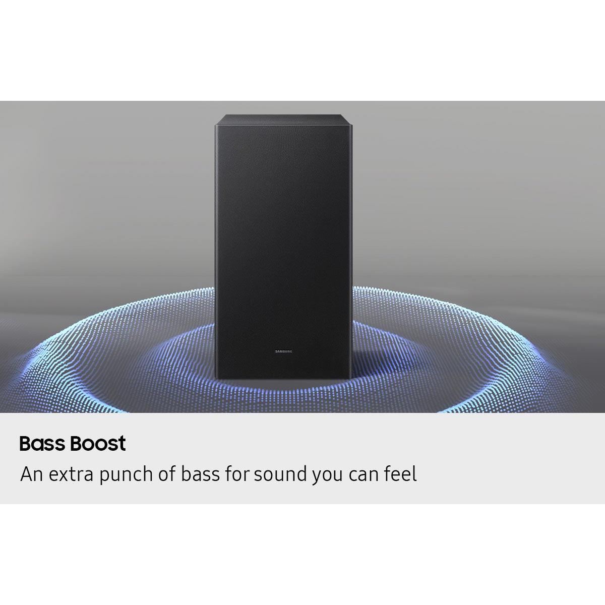 Samsung B-Series 2.1 Channel Sound Bar with Bluetooth & Wireless Subwoofer - Titan Black, , hires