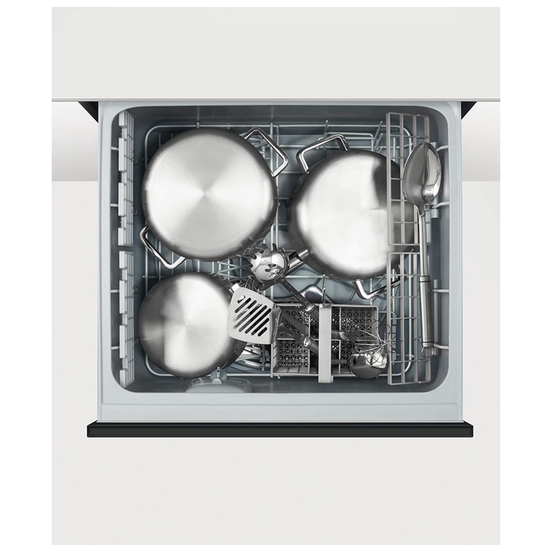 Fisher & Paykel Series 7 24 in. Smart Dishwasher with Front Control, 43 dBa Sound Level & Pocket - Stainless Steel, , hires