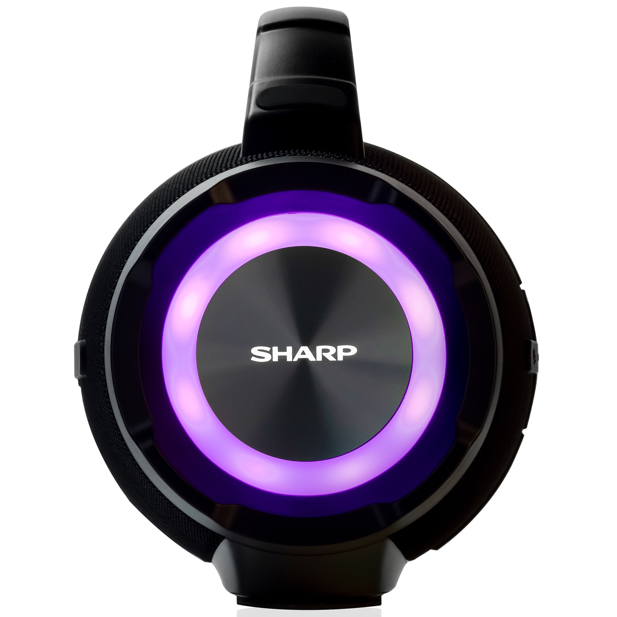 Sharp Portable Rechargeable Waterproof Bluetooth Speaker - Black, , hires