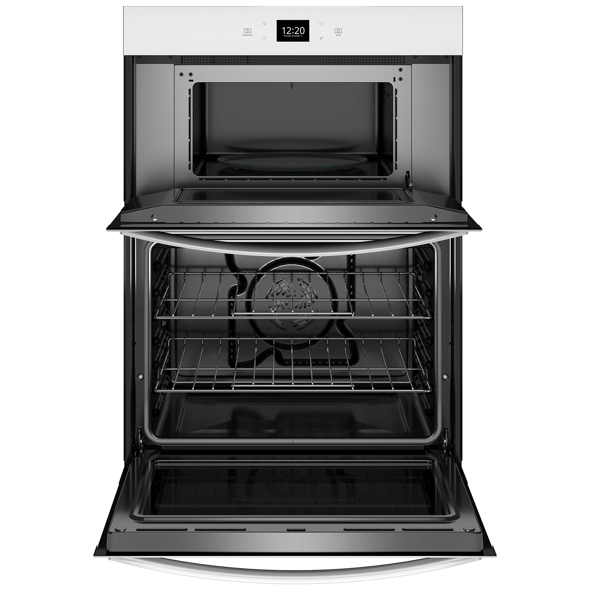 Whirlpool 30 in. 6.4 cu. ft. Smart Electric Microwave/Wall Oven Combo with Standard Convection & Sensor Cooking - White, , hires