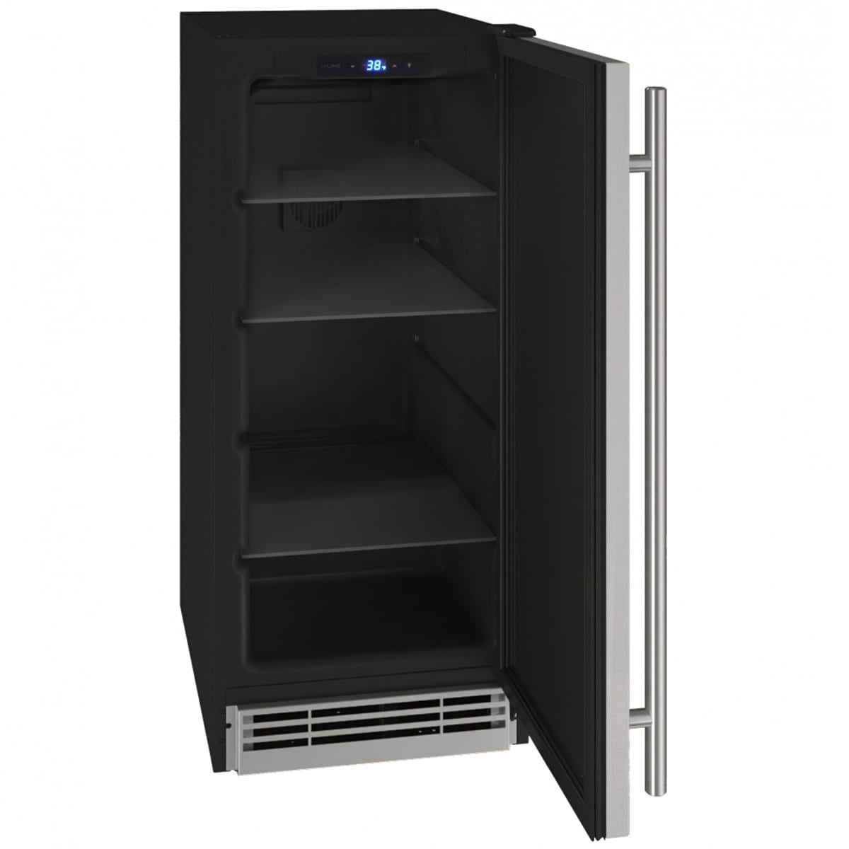 U-Line 1 Class 15 in. 3.1 cu. ft. Undercounter Refrigerator - Stainless Steel, , hires