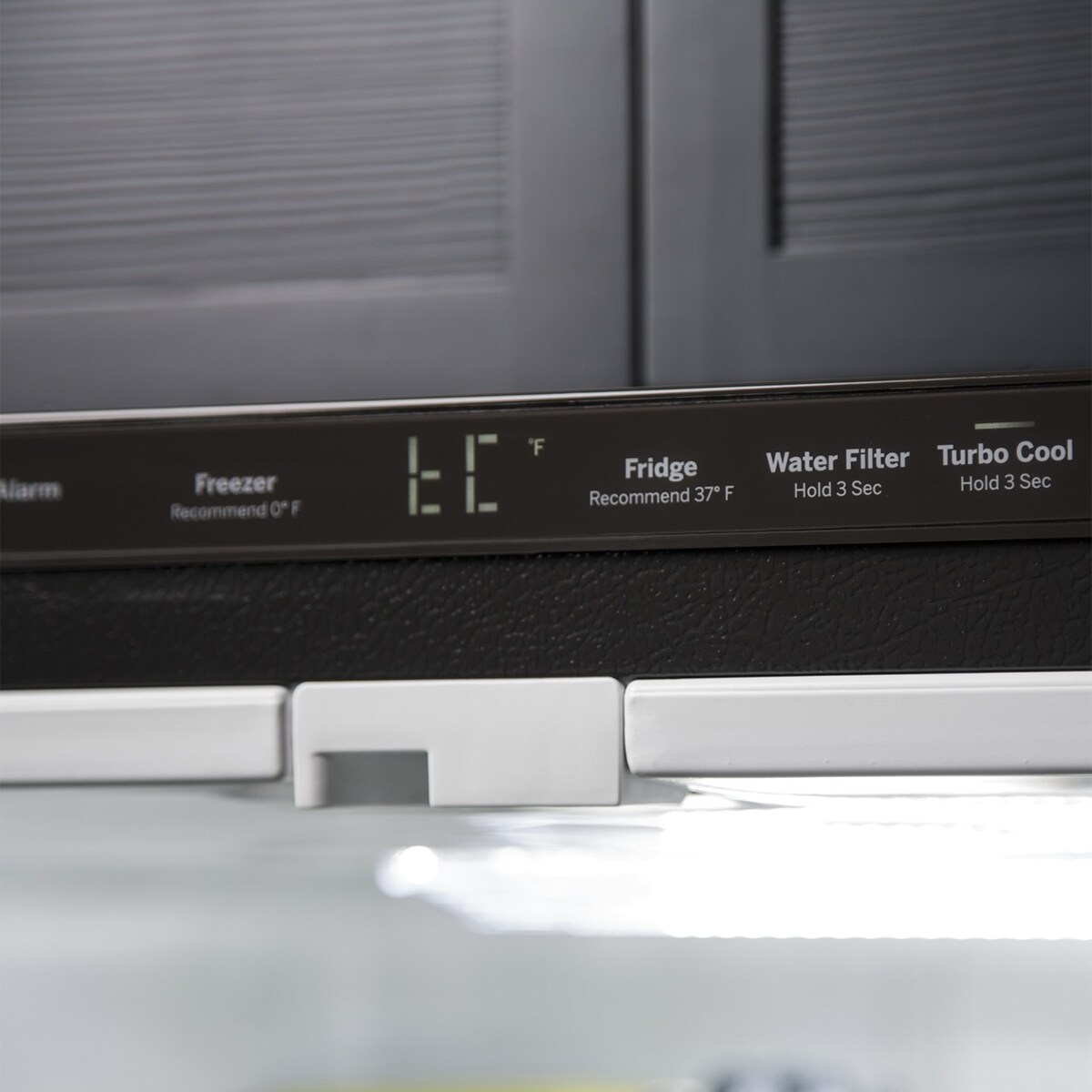 GE 33 in. 24.7 cu. ft. French Door Refrigerator with Internal Water Dispenser - White, White, hires