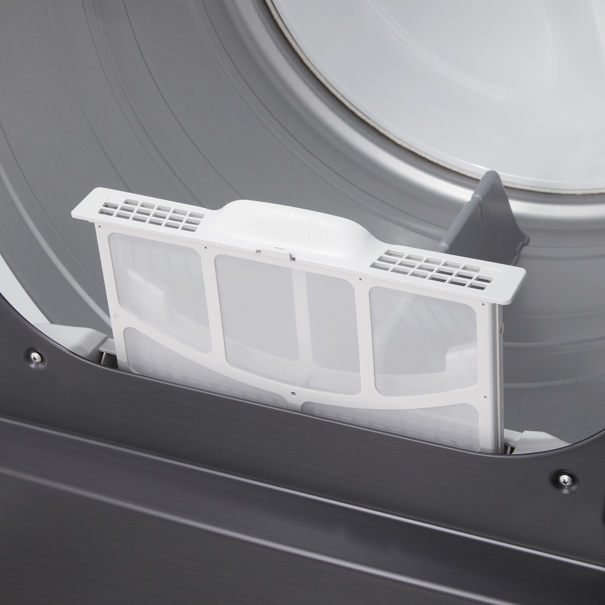 LG 27 in. 7.3 cu. ft. Smart Electric Dryer with AI Sensor Dry - Platinum Black, Platinum Black, hires