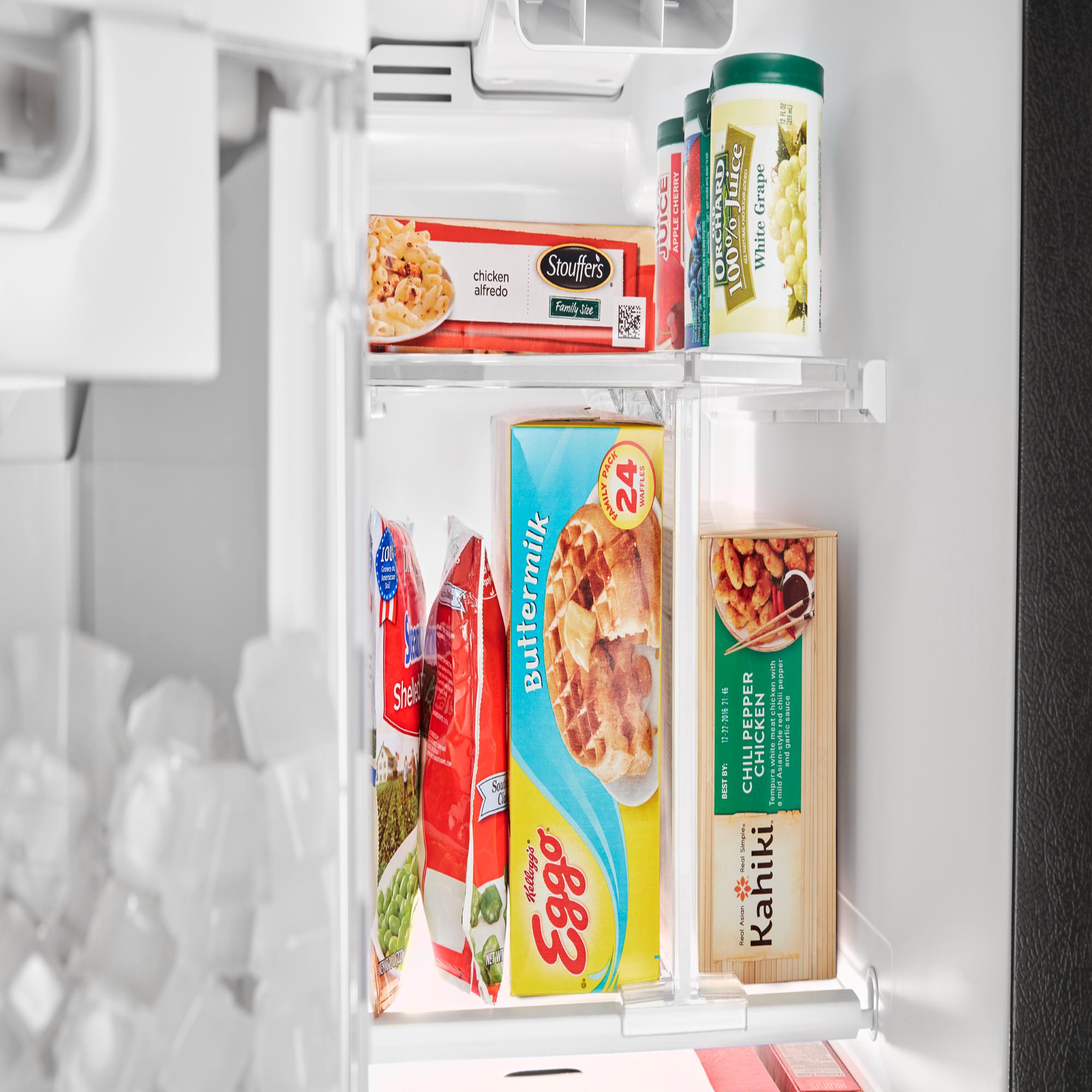 Maytag 36 in. 24.5 cu. ft. Side by Side Refrigerator with Ice & Water Dispenser - Black, Black, hires