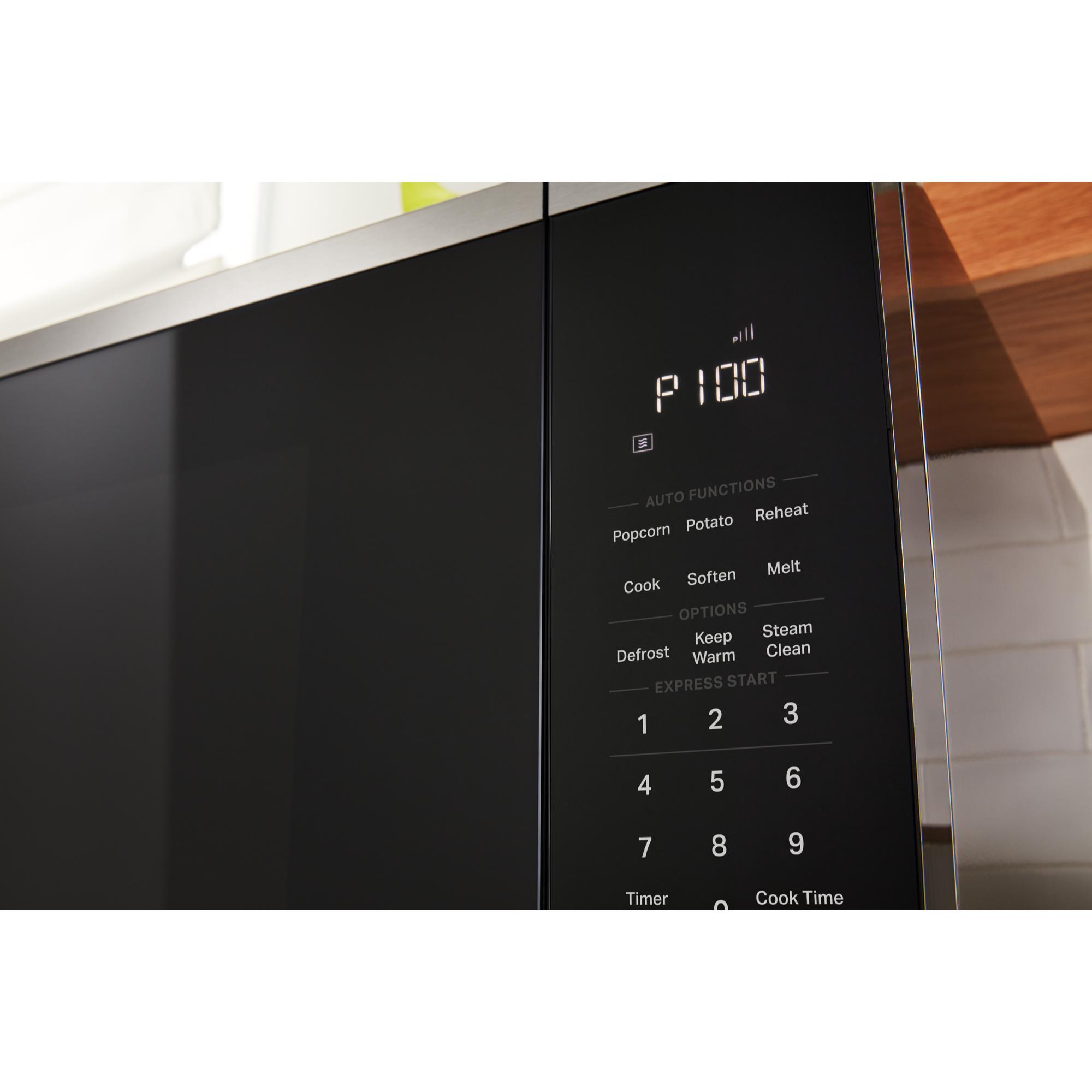 Whirlpool 22 in. 1.6 cu. ft. 1200W Countertop Microwave with Sensor Cooking - Fingerprint Resistant Stainless Steel, , hires