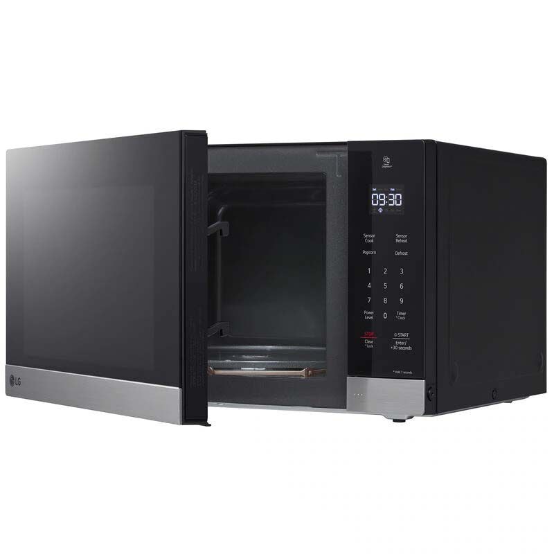 LG 21 in. 1.5 cu. ft. 1200W Countertop Microwave with Sensor Cooking - Stainless Steel, , hires