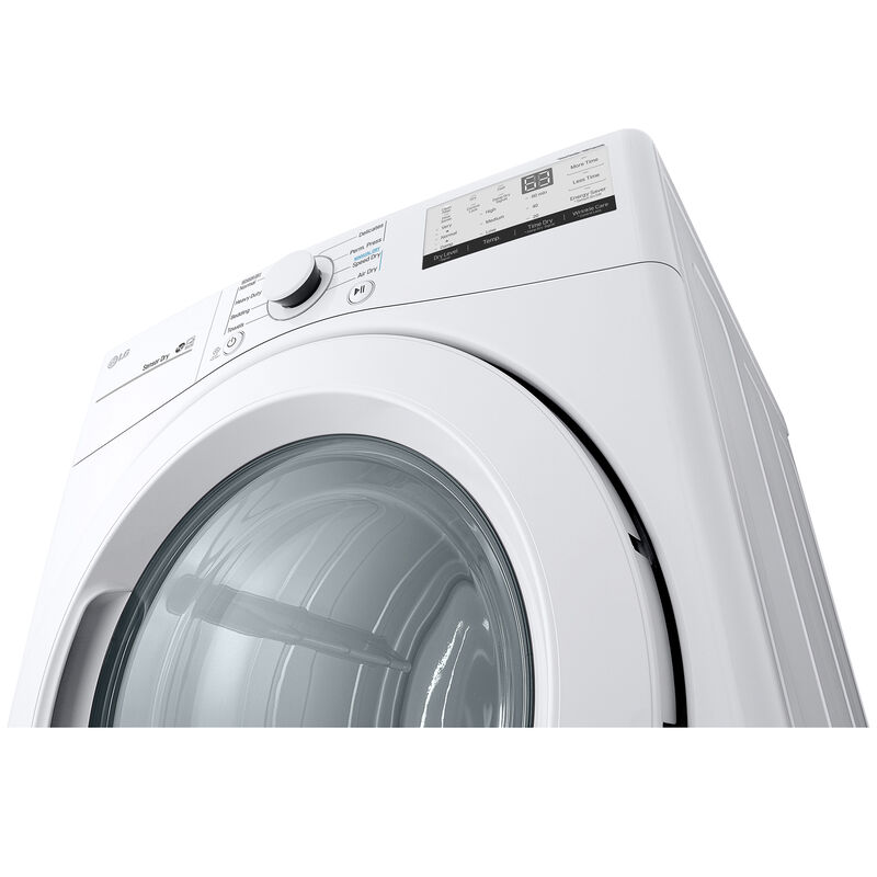 LG 27 in. 7.4 cu. ft. Stackable Gas Dryer with Sensor Dry Technology - White, , hires