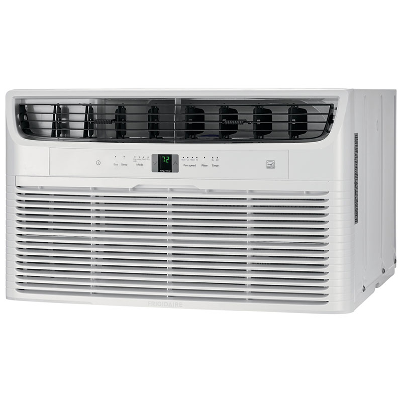 Frigidaire 8,300 BTU Through-the-Wall Air Conditioner with 3 Fan Speeds, Sleep Mode & Remote Control - White, , hires