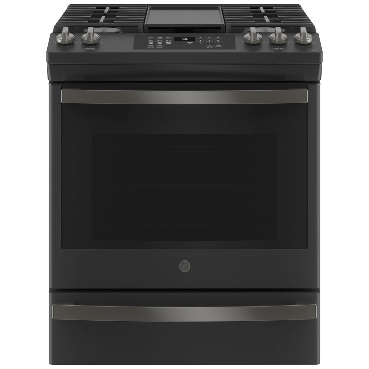 GE 30 in. 5.6 cu. ft. Smart Air Fry Convection Oven SlideIn Gas Range