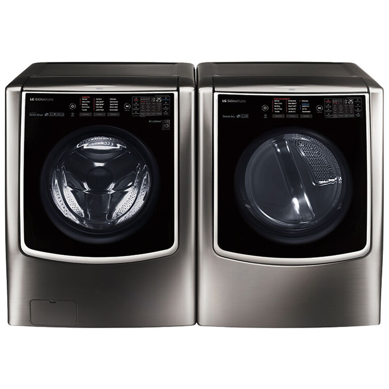 LG Signature 29 in. 9.0 cu. ft. Gas Dryer with TurboSteam Technology