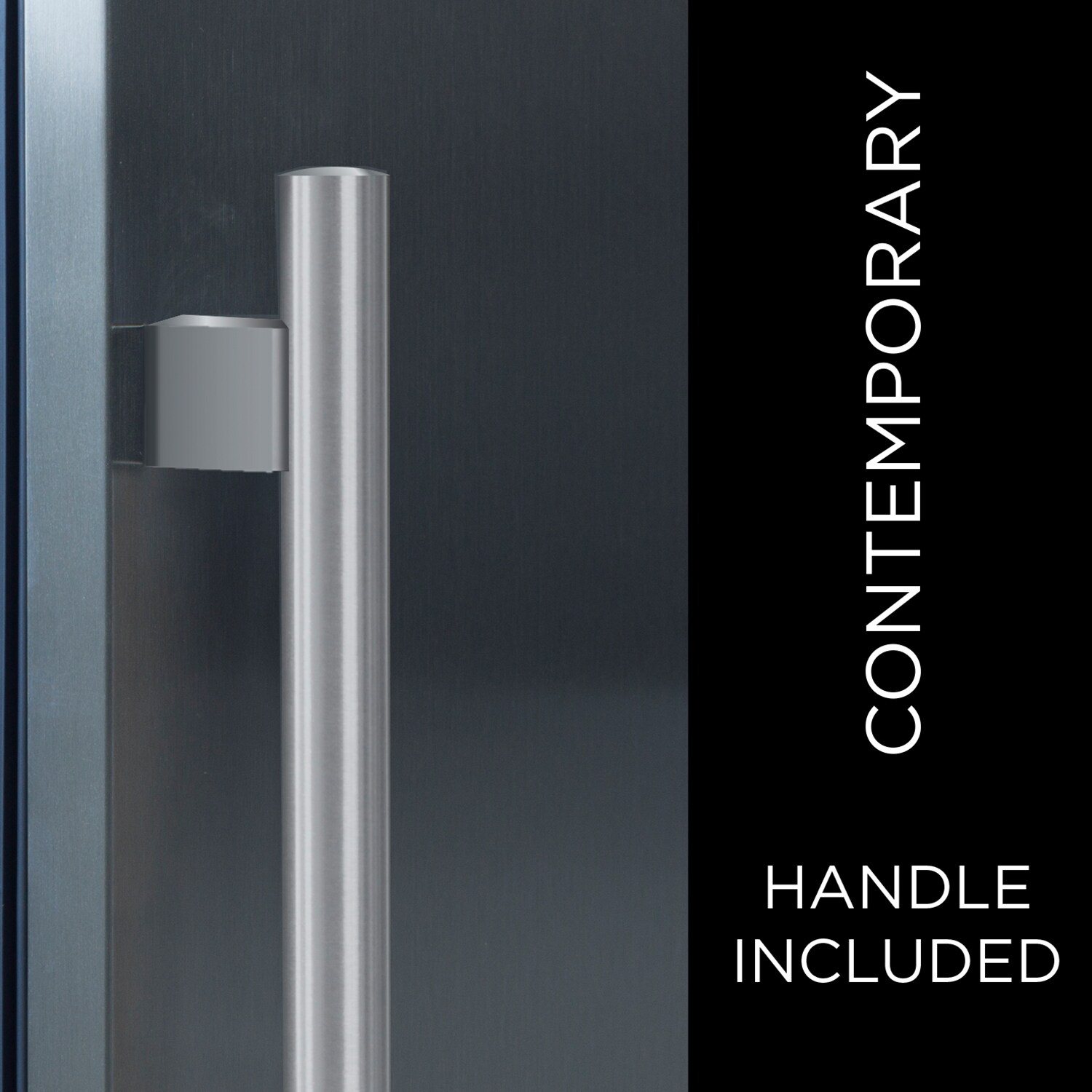 XO 15 in. Undercounter Wine Cooler with Metal Racks, Single Temperature Zone & 34 Bottle Capacity - Stainless Steel, Stainless Steel, hires