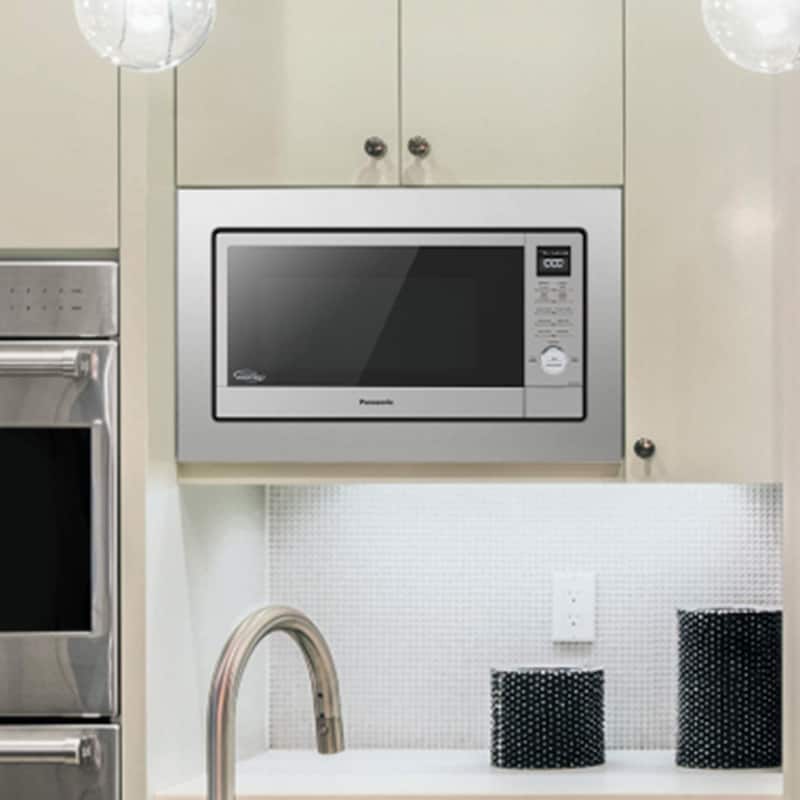 Panasonic 27 In. Microwave Trim Kit - Stainless Steel, , hires