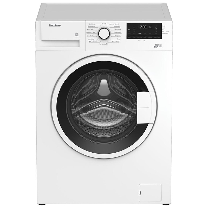 Blomberg 24 in. 1.9 cu. ft. Stackable Front Load Washer with Sanitize & Steam Wash Cycle - White, , hires