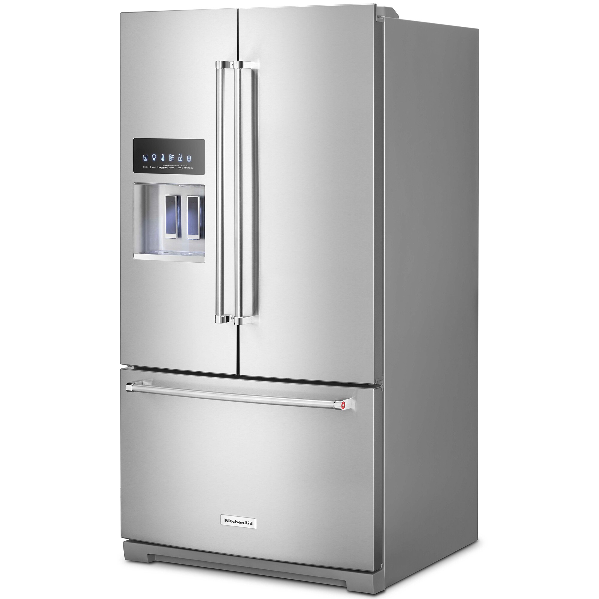 KitchenAid 36 in. 27.0 cu. ft. French Door Refrigerator with External