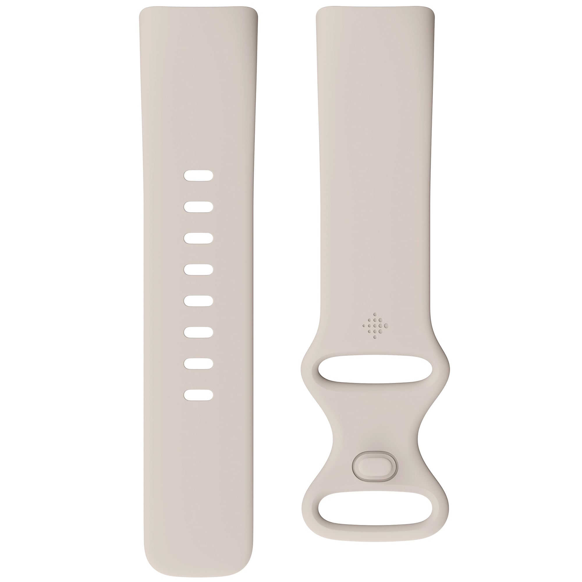 Fitbit Charge 6 Advanced Fitness & Health Tracker - Porcelain / Silver Aluminum, , hires