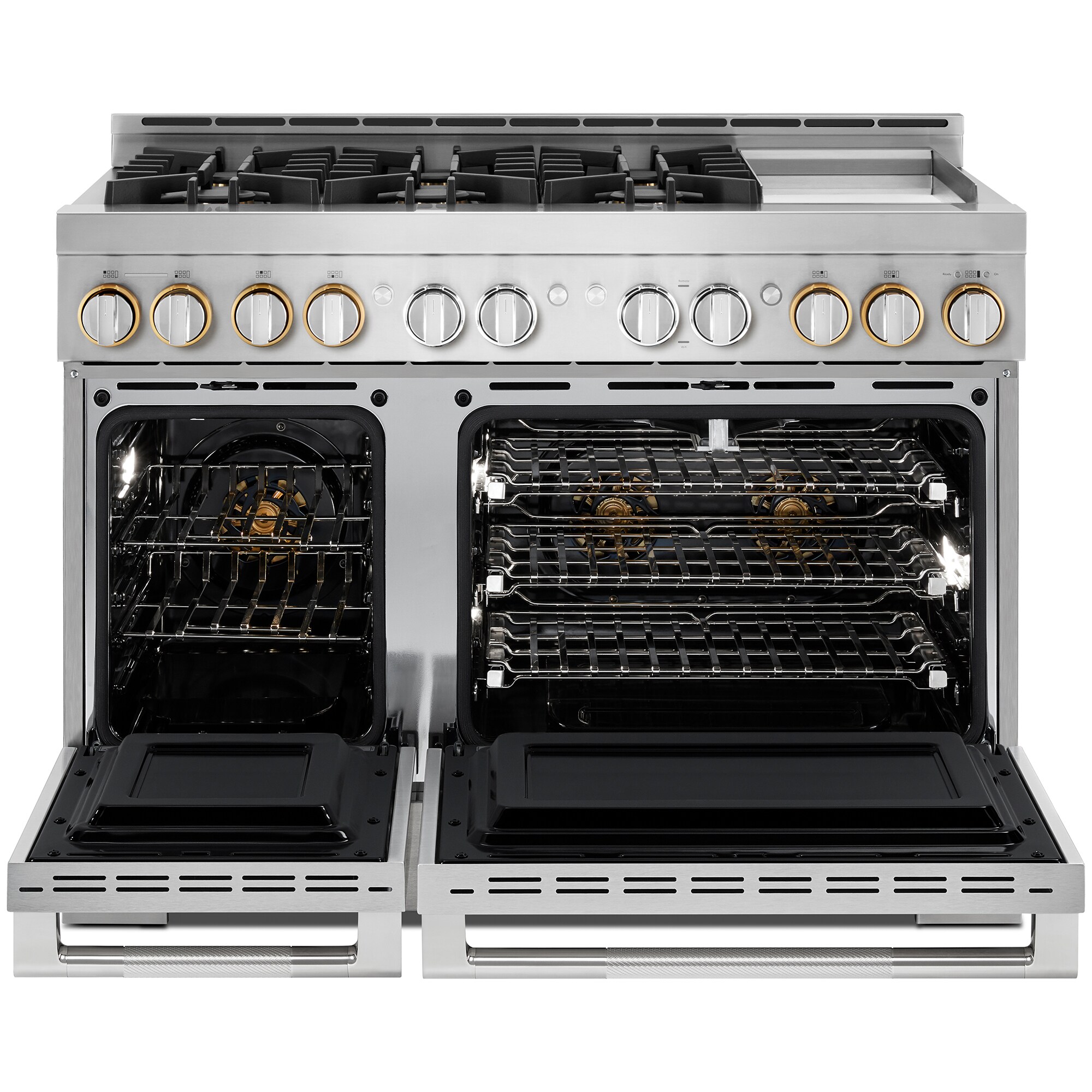 JennAir Rise Series 48 in. 4.1 cu. ft. Smart Convection Double Oven